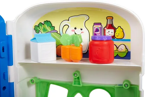 Vista 6 de Fisher-Price Baby & Toddler Toy Laugh & Learn Learning Kitchen Playset with Music Lights & Bilingual Content for Infants Ages 6+ Months