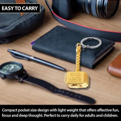 Vista 6 de 365Home Metal Hammer Keychain Hammer Key Ring, Cool Gifts for Men, Husband, Boyfriend