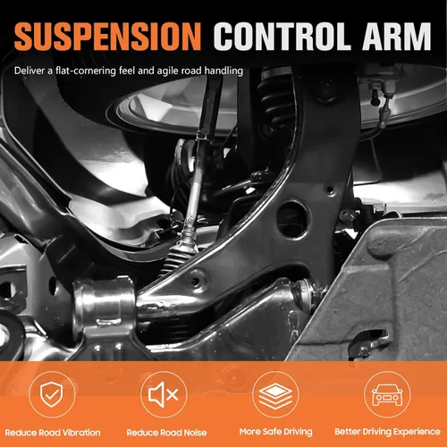 Vista 5 de Brazos de control delanteros superiores e inferiores aptos para Jeep Commander 2006-2010, Grand Cherokee (excluye SRT8) 2005-2010, 12 kits