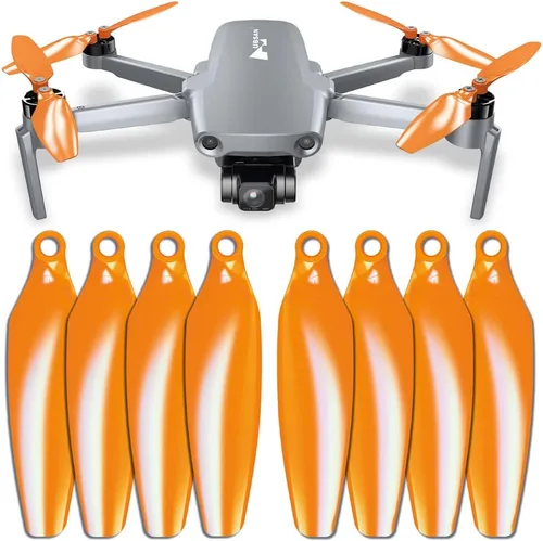 Vista 10 de Master Airscrew Hélices Stealth para Hubsan Zino Mini Pro y SE - Negro, 4 hélices en Set