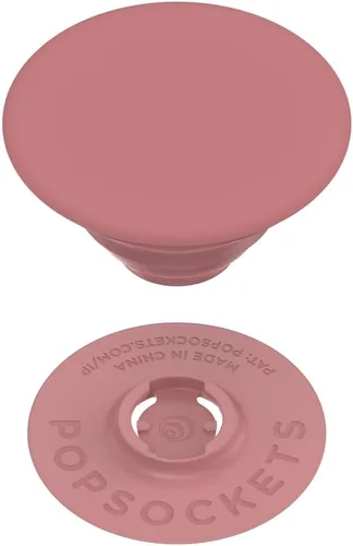Vista 5 de PopSockets Agarre para teléfono con soporte expandible, agarre adhesivo, color rosa/arcilla mate