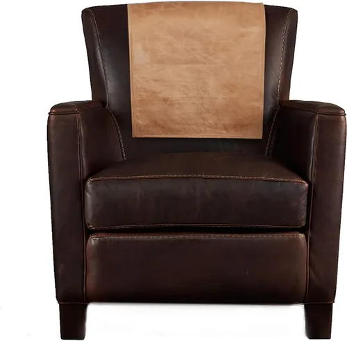 Vista 9 de D DOLLY LAMB Funda de cuero para reposacabezas de silla reclinable, sofá, sofá biplaza, protector de muebles, funda para asiento de teatro, funda