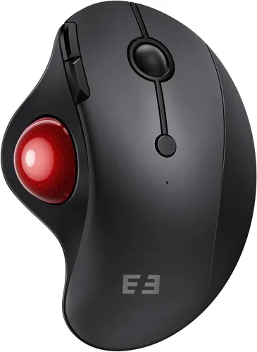 Vista 11 de seenda Ratón inalámbrico ergonómico de Trackball - Ratón Bluetooth Rollerball recargable, conexión de 3 dispositivos (Bluetooth/USB), mouse