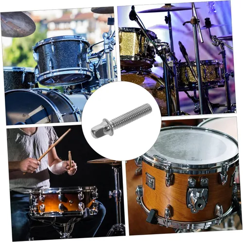 Vista 7 de ULTECHNOVO Tornillo de tensión para barra de tensión, accesorios de tambor, tornillos de separación de varilla de tensión, accesorios de tambor