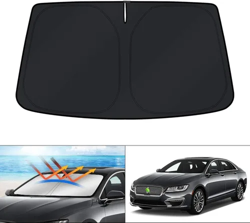 Vista 102 de KUST - Parasol personalizado para parabrisas de Mazda 3, accesorio a medida para Mazda 3 Hatchback/Sedan 2014-2025 2026, cubre ventanas, visera