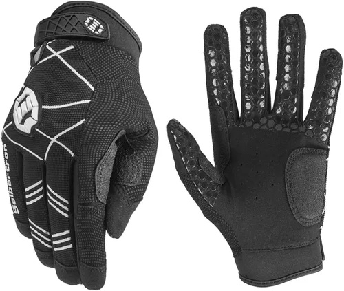Vista 14 de Seibertron B-A-R PRO 2.0 - Guantes insignia de bateo para béisbol, sóftbol y Teeball, con super agarre, ajuste de dedo, múltiples tamaños 11 + 5