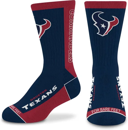 Vista 22 de For Bare Feet NFL - Calcetines unisex para niños de la NFL Mvp Crew