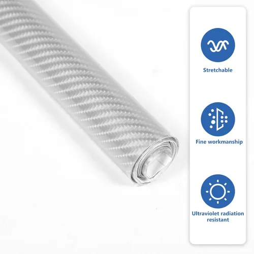 Vista 3 de GALPADA 5 Sheets Carbon Fiber Sticker para Autos Window Sticker Windows Sticker Car Interior Decorations Car Stickers and Decals Cars Window