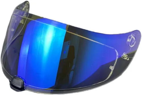 Vista 2 de C70 Shield Uv-protected para HJC C70 FG-17 FG-ST IS-17 HJ20M casco de cara completa Escudo de repuesto visera de casco (uso negro solamente)