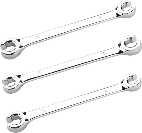 Vista 40 de Utoolmart Llave de tuerca acampanada, 0.236 in x 0.315 in métrica doble extremo abierto, 2 piezas