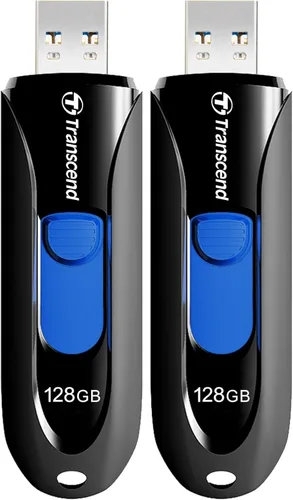 Vista 7 de Transcend Unidad Flash USB de 16GB, para PC/Mac/Laptop/Windows/Computadora, Escritorio/TV/Audio de Coche, Memoria Stick USB3.2 Gen1, Unidades Pulgar