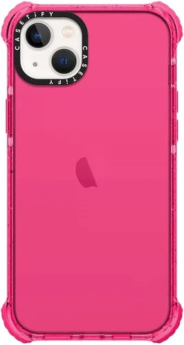 CASETiFY Funda Ultra Impact para iPhone 14 Plus [prueba de caídas de grado militar 5X / protección contra caídas de 11.5 pies] - Bubblegum Chicle