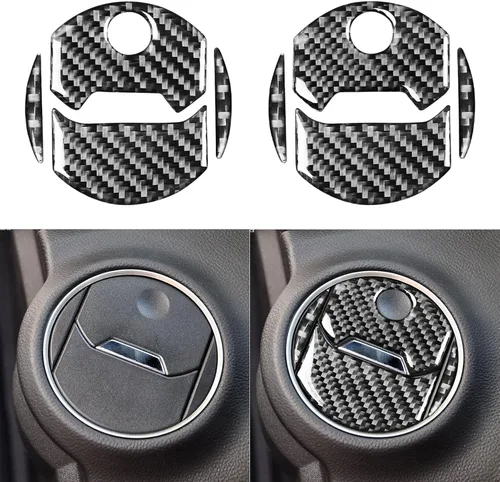 Vista 19 de NVCNX Fibra de carbono real premium compatible con Chevrolet/Chevy Camaro 2010 2011 1SS 2SS 1LT 2LT 1LS 2LS SS LT LS Coupe panel de cubierta