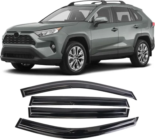 Viseras de ventana, protectores contra la lluvia, deflectores, juego de 4 piezas para Toyota Rav4 2019-2022 94255