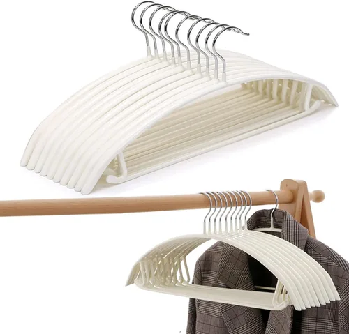 Vista 8 de Contour - Percha de metal sin golpes, para trajes, abrigos y suéteres (paquete de 20, negro)