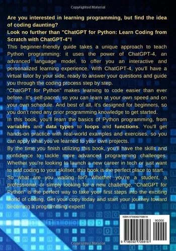 Vista 2 de ChatGPT for Python Learn Coding from Scratch with ChatGPT-4