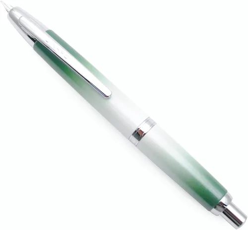 Vista 23 de JINHAO 10 Press Pluma estilográfica retráctil de metal con convertidor de tinta (punta EF 0.38mm, color rojo ágata)
