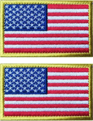 Vista 54 de 2 unidades AliPlus Parches de bandera de Afganistán bordados, parches tácticos militares de moral con gancho y bucle