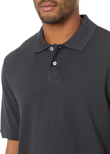 Vista 3 de Tienda Essentials Polo de piqué de algodón de corte regular para hombre (disponible en tallas grandes y altas)