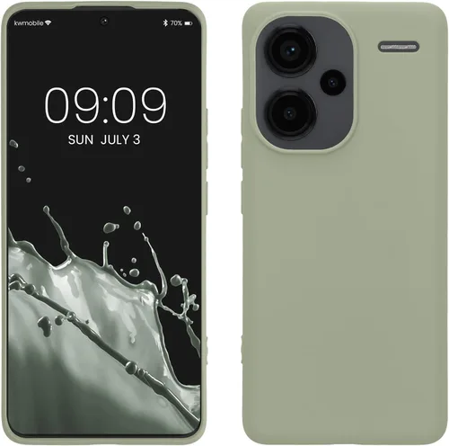 Vista 121 de kwmobile Funda compatible con Xiaomi Redmi Note 9S / 9 Pro / 9 Pro Max - Funda protectora de silicona TPU suave y delgada - Negro mate