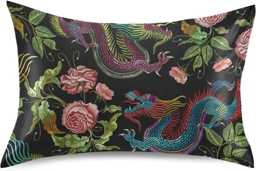 Vista 64 de Fundas de almohada Blueangle con diseño de rayas de béisbol – Fundas de almohada suaves y transpirables – Lavables a máquina – Fundas de almohada