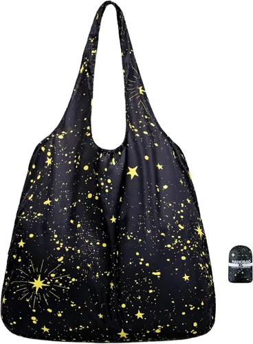 Vista 18 de Nanobag XL 25L Tote plegable plegable reutilizable bolsa de compras de comestibles