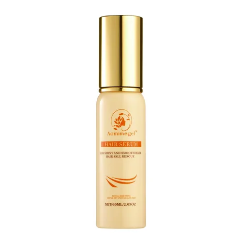 Aceite de Argán para el Cabello Suero Capilar Prensado en Frío Ligero Aceite de Argán Tratamiento Capilar para Cabello Seco Dañado 2 fl oz