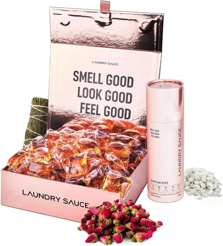 Vista 13 de Laundry Sauce - Cápsulas de detergente perfumado de lujo y paquete de refuerzo de aroma (Sándalo australiano), cápsulas de lavado de ropa premium