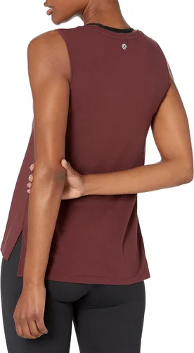 Vista 2 de Tienda Essentials Women's Soft Cotton Standard-Fit Yoga Tank (Available in Plus Size) (Previously Core 10)