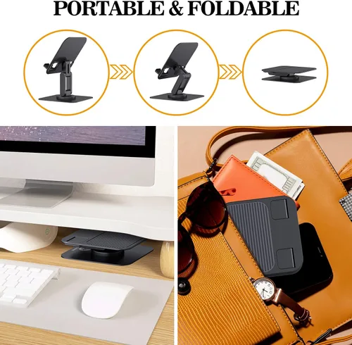 Vista 8 de OCYCLONE - Soporte para iPad, soporte giratorio de 360° para tableta, para Negro