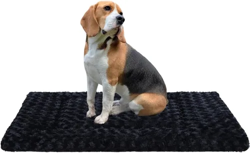 Vista 16 de Cama para perro lavable, reversible para jaula, suave y esponjosa para perrera, colchoneta para perros, colchón para dormir, perros grandes jumbo