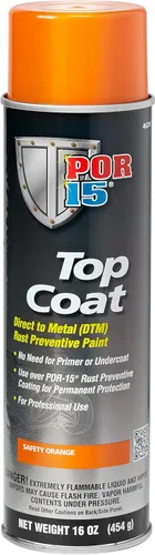 Vista 4 de Pintura en aerosol, color gris 16 POR-15 46618 de Top Coat