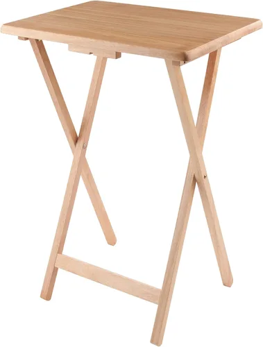 Vista 12 de Juego de mesa de 5 piezas para televisor de la marca Winsome Wood , Madera, Natural