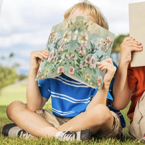 Vista 5 de DISNIMO Beach Sunrise - Funda elástica para libros de texto de tapa dura, lavable, reutilizable, protector de libros para adultos, mujeres, hombres