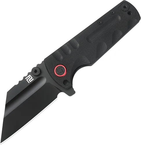 Vista 6 de ARTISANCUTLERY Cuchillo táctico Proponent Subsize (1820PS) Hoja de acero D2 negra con PVD y mango G10, negro