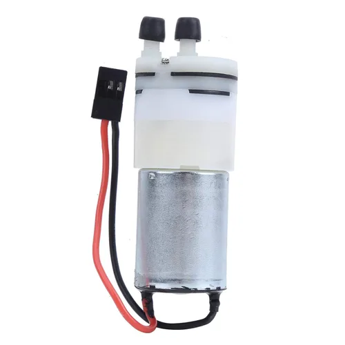 Bomba de refrigeración por agua, bomba utilitaria portátil 370 con conectores metálicos para motores de barcos RC y sistemas ESC