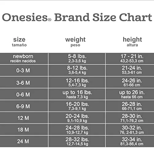 Vista 7 de Onesies Brand Baby Boys' 4 Pack Pants Mix N Match Newborn to 12m