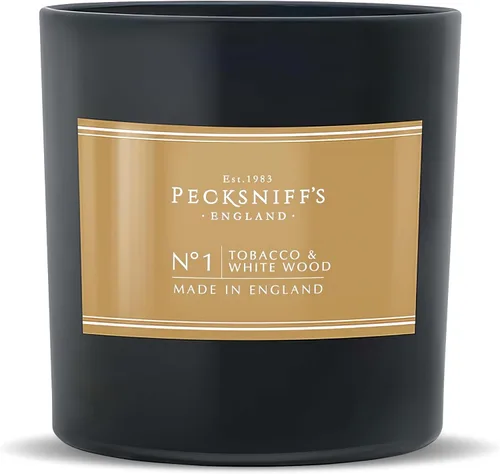 Vista 59 de Pecksniffs - Vela perfumada de ámbar negro y madera Oud 1 mecha, 6.49 onzas