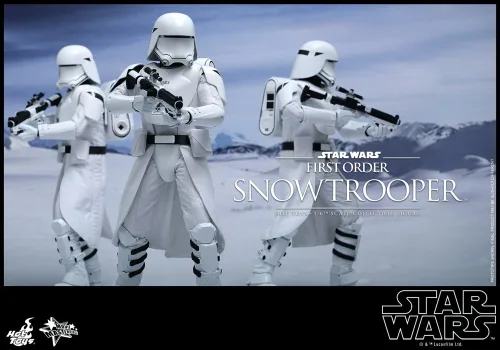 Vista 4 de Hot Toys Star Wars First Order Snowtrooper - Figura de 1/6 escala de 12 pulgadas