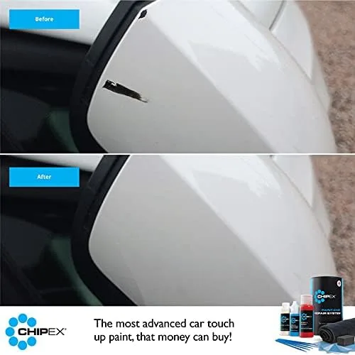 Vista 6 de Chipex Kit de pintura de retoque automotriz compatible con el código de color MERCEDES-BENZ 7769 - Yaxa DUNKELGRAU Reparación de arañazos