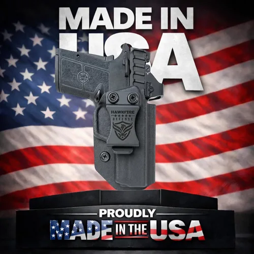 Vista 2 de Funda Smith and Wesson Equalizer: Ajuste Lado derecho Funda IWB oculta para S&W 9mm Equalizer Ópticas de HawkTac