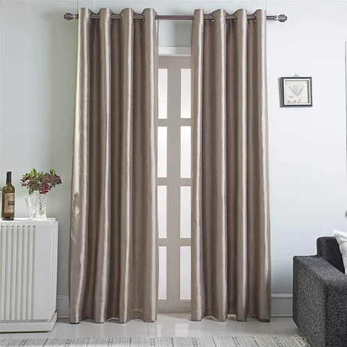 Vista 51 de GYROHOME Cortinas opacas de seda sintética con forro negro, cortinas sólidas para tratamiento de ventanas para dormitorio, sala de estar