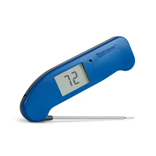 Vista 7 de ThermoWorks Thermapen ONE - Termómetro de lectura instantánea recomendado n.º 1, color rojo pimienta de cayena