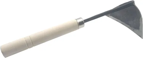 Vista 5 de GARASANI Azada de arado a mano estilo coreano Ho-Mi - La mejor jardinería orgánica (triángulo invertido)