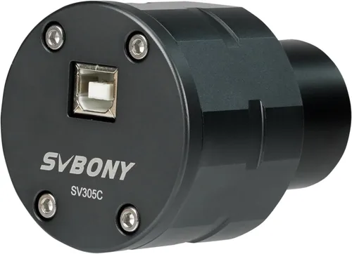 Vista 10 de Cámara de Telescopio SVBONY SV305C Pro, Transmisión de Alta Velocidad USB 3.0, Sensor IMX662 de 2MP con 128MB de Memoria DDR, Cámara CMOS de 1.25