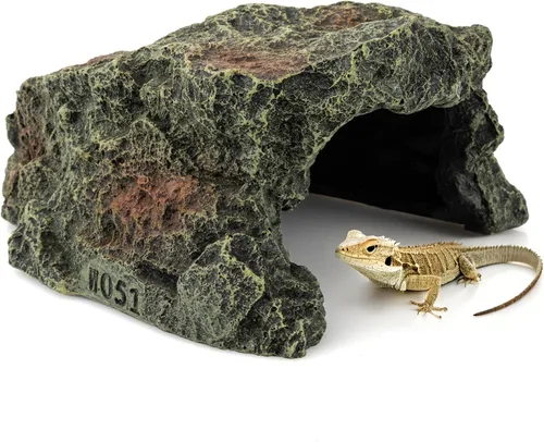 Vista 4 de Accesorios para tanques de tortuga de resina: crea un escondite y hábitat ideales para reptiles