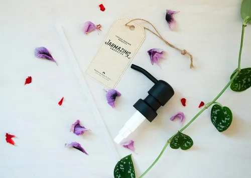 Vista 3 de Bomba de repuesto de jabón negro y loción - Cabeza de pájaro - Un paquete