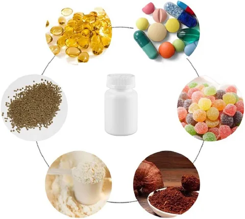 Vista 6 de Othmro Botellas de reactivo químico de laboratorio de plástico PE 10pcs, 2.0 fl oz/2.03oz boca ancha 25mmID muestra redonda contenedor