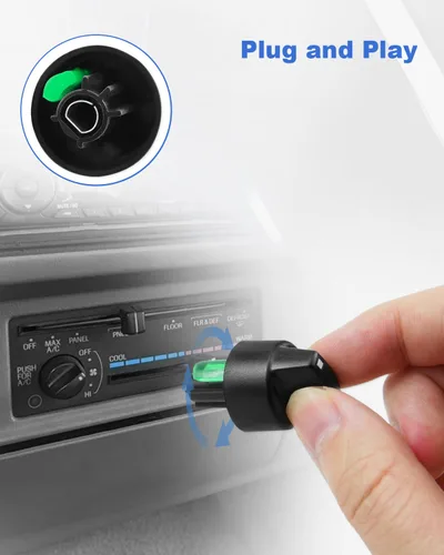 Vista 3 de Interruptor de perilla de control de calor de A/C de alta calidad para Ford Explorer Ranger E-150 E-250 (1993-1994) Ajuste perfecto de plástico ABS