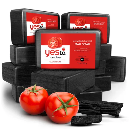 Vista 8 de Yes to Tomates Jabón Carbón Activado, 7 onzas., paquete de de 1